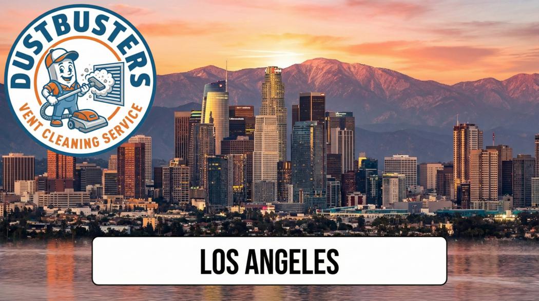 Dryer vent duct being cleaned to remove lint and restore airflow